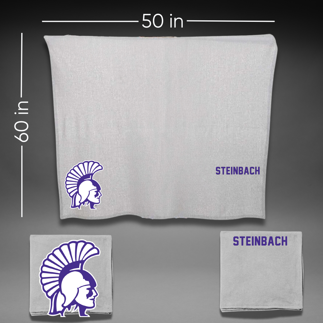 Winona State University TF and XC Gray Blanket - Sasha Steinbach