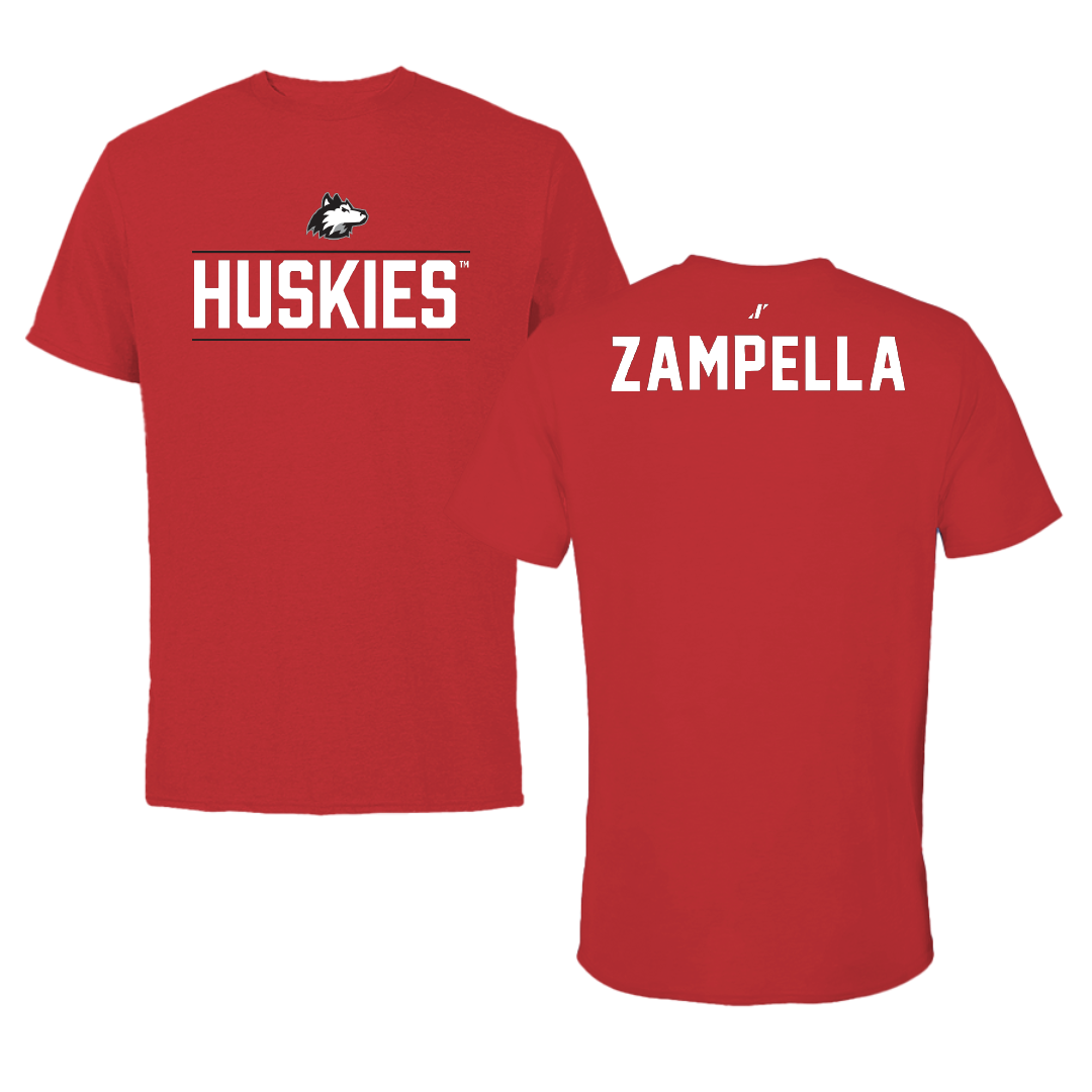 Northern Illinois University Gymnastics Red General Performance Tee - Haley Zampella