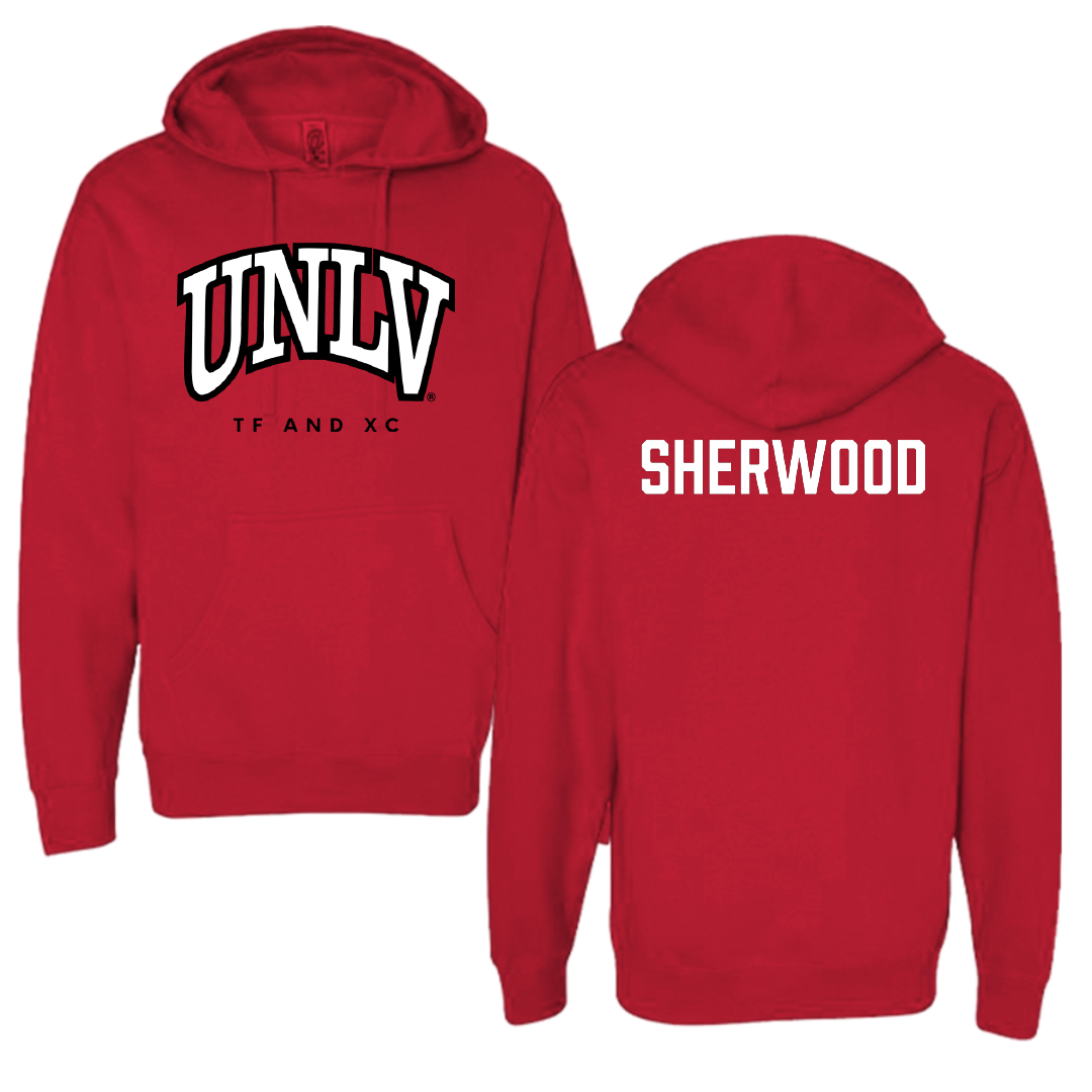 University of Nevada-Las Vegas TF and XC Red Block Hoodie - Kamari Sherwood