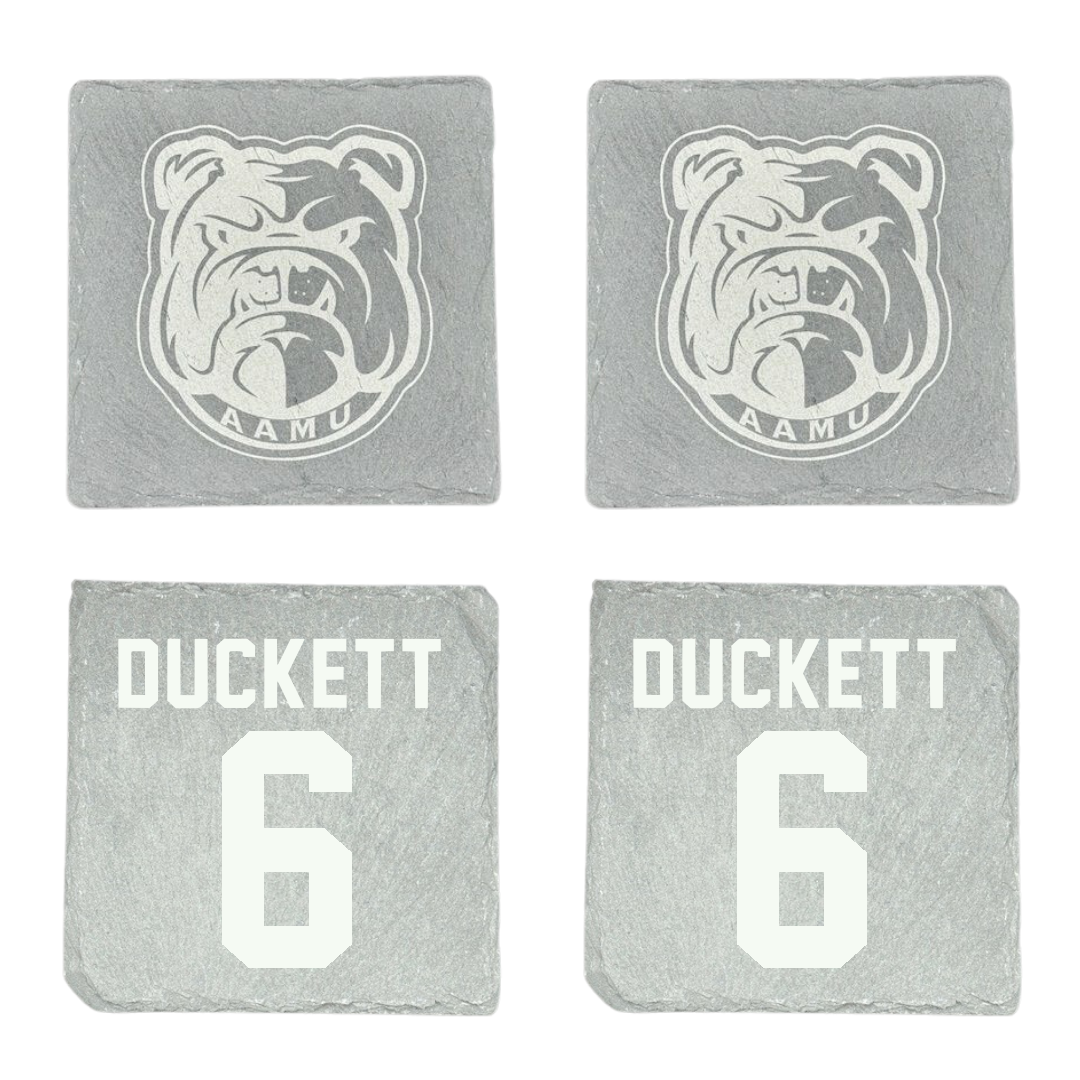 Alabama A&M University Volleyball Stone Bulldogs Coaster (4 Pack)  - #6 Bailey Duckett