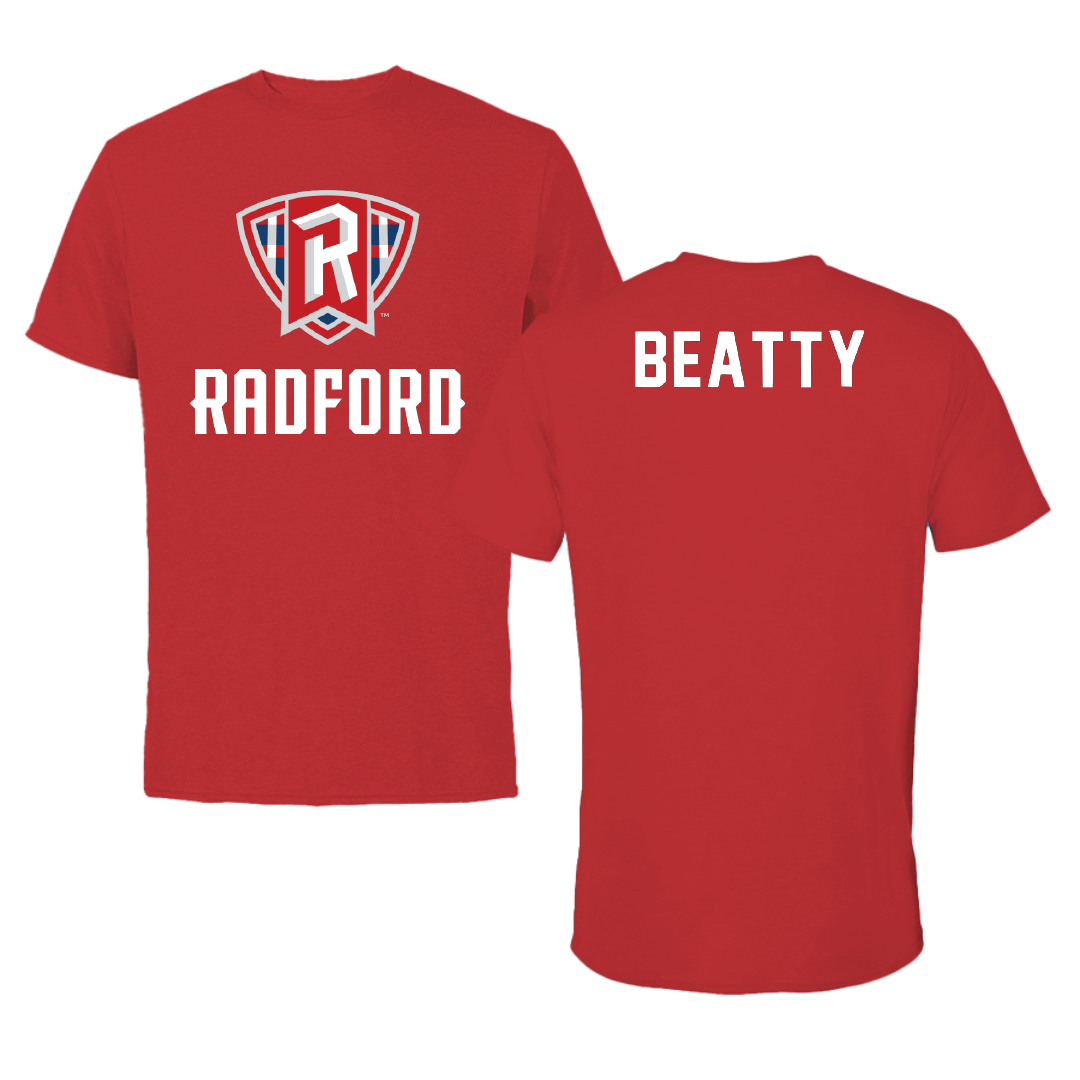 Radford University TF and XC Red Performance Tee - Sela Beatty
