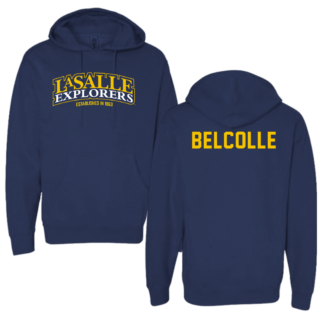 La Salle University Baseball Navy General Hoodie - Ryan Belcolle