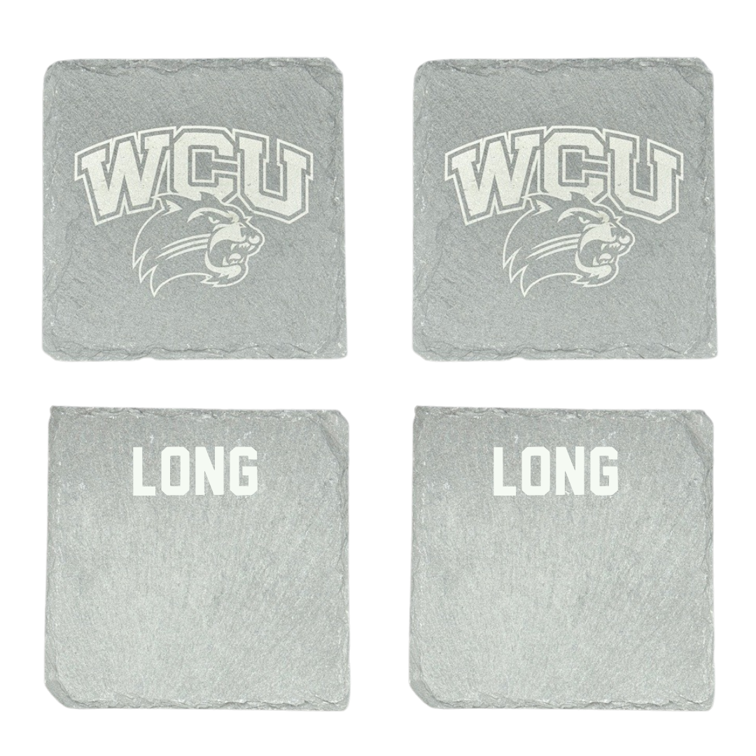 Western Carolina University TF and XC Stone Coaster (4 Pack)  - Ethan Long