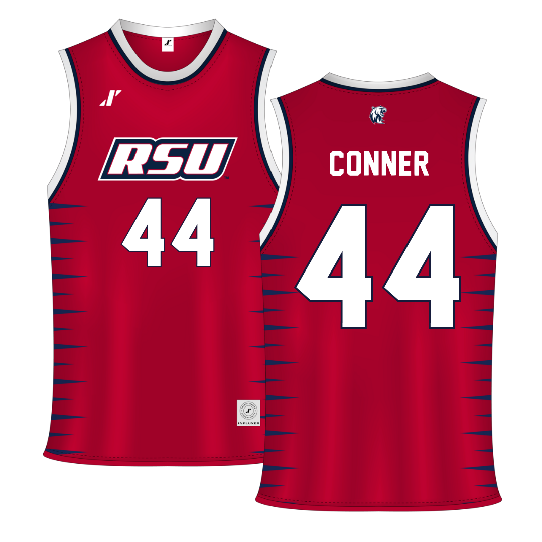 Rogers State University Red Basketball Jersey - #44 Payton Conner