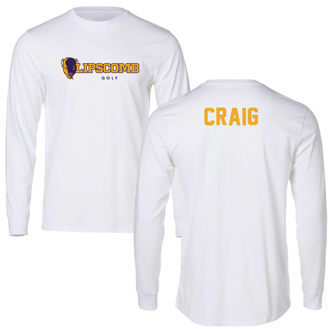 Lipscomb University Golf White Performance Long Sleeve - Bridget Craig
