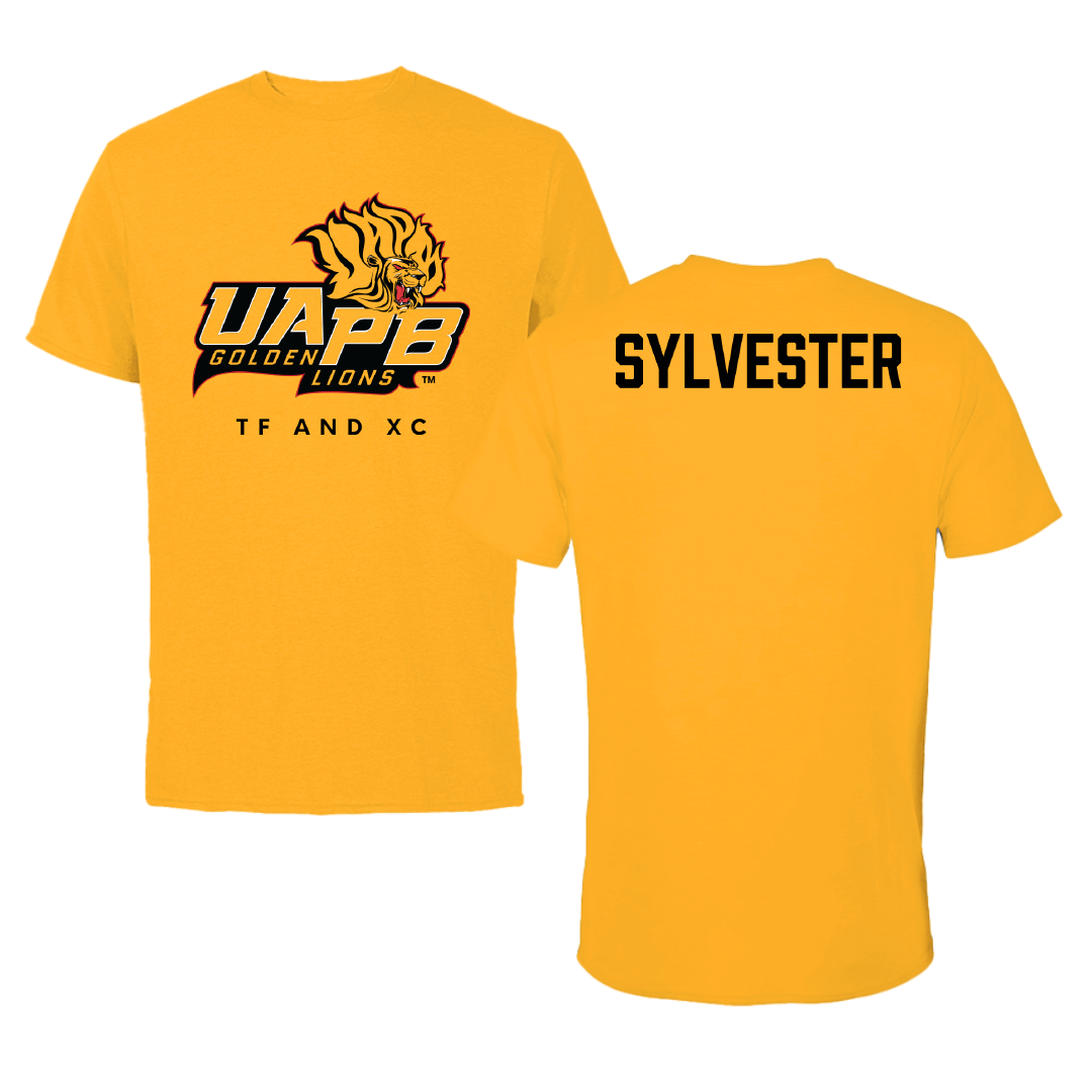 University of Arkansas-Pine Bluff TF and XC Gold Tee - Jared Sylvester