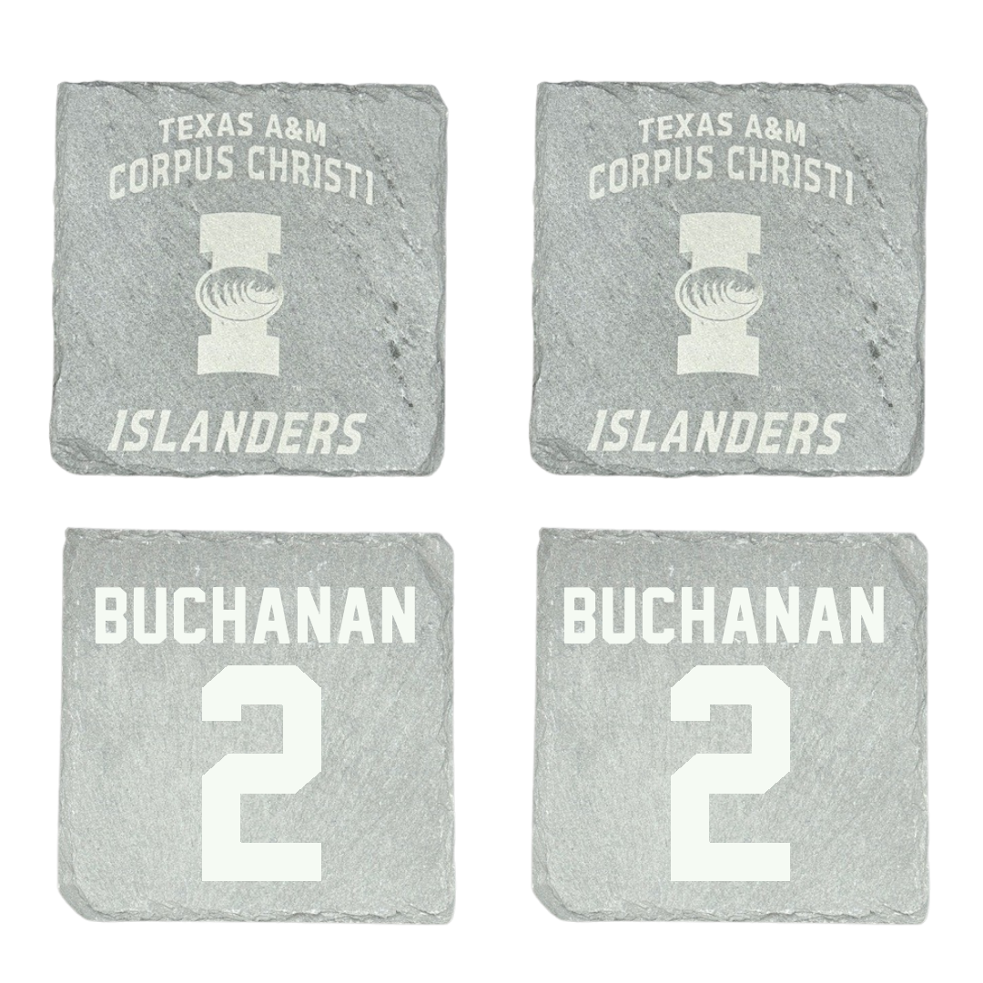 Texas A&M University-Corpus Christi Volleyball Stone Coaster (4 Pack)  - #2 Kenna Buchanan