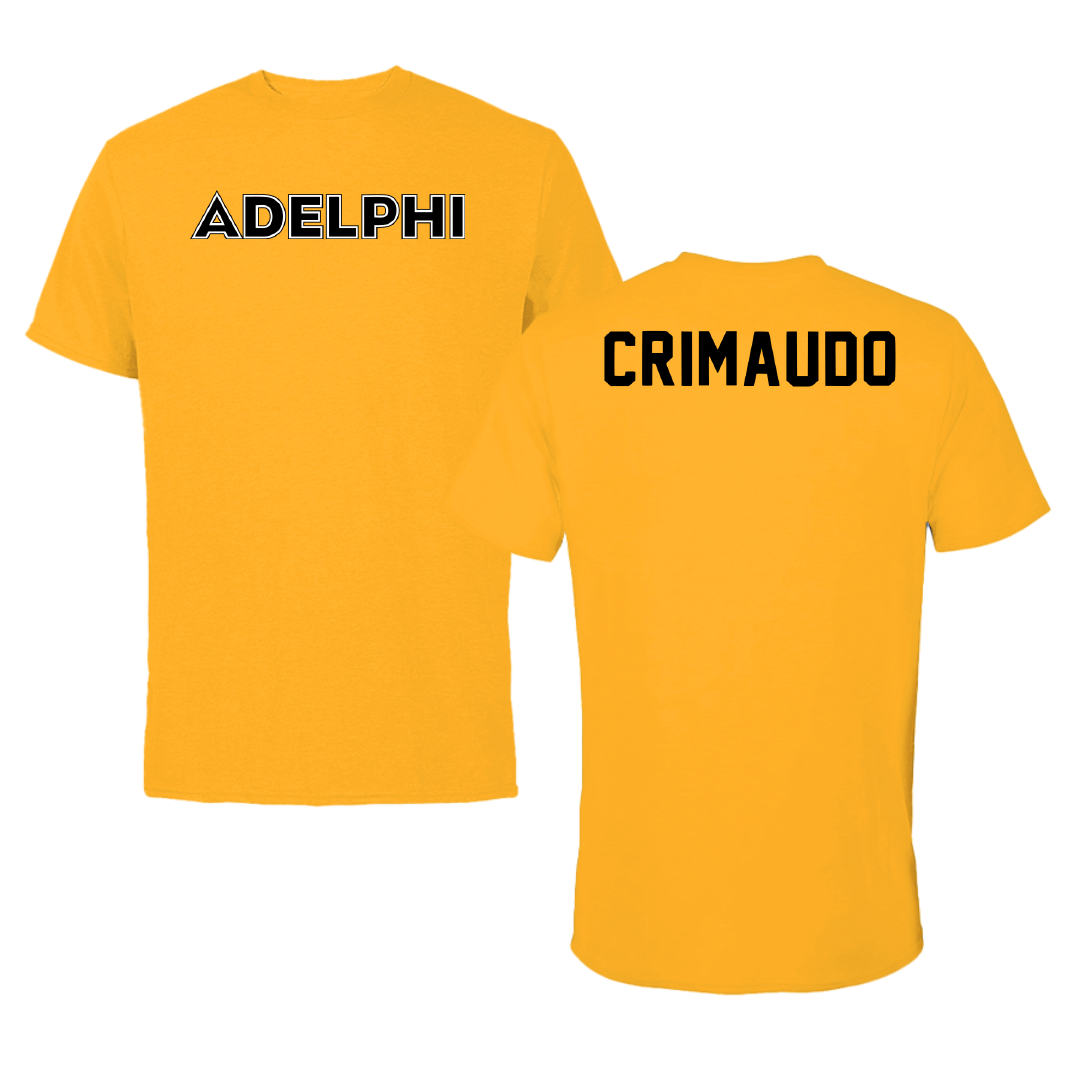 Adelphi University Dance Gold Performance Tee - Isabella Crimaudo