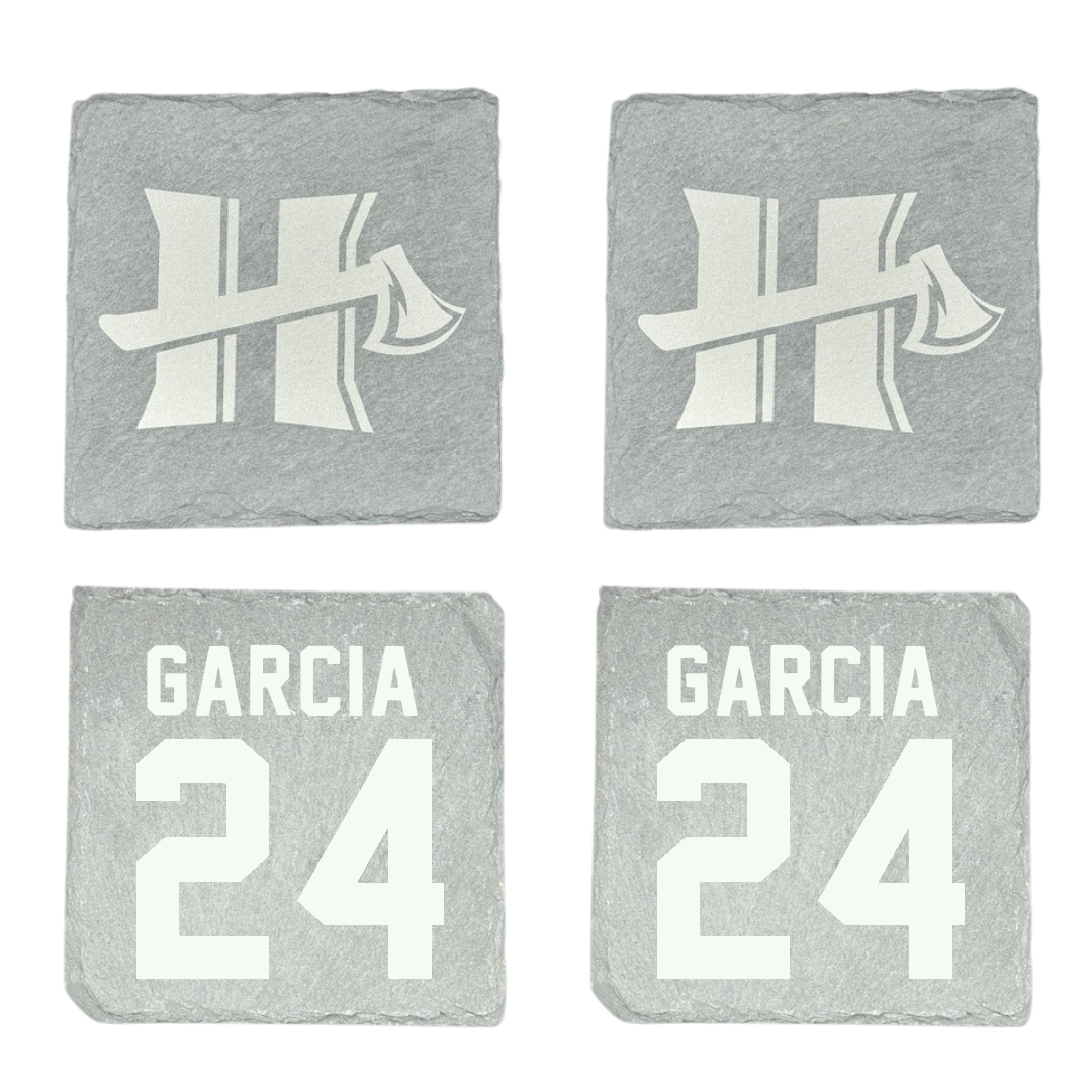 Cal Poly Humboldt Softball Stone Coaster (4 Pack)  - #24 Gaige Garcia