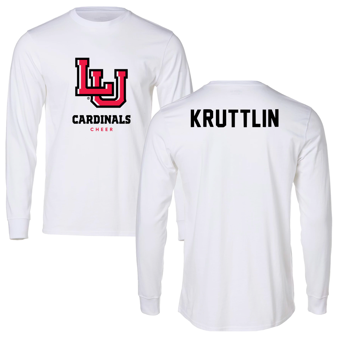 Lamar University Cheer White Performance Long Sleeve - Hayleigh Kruttlin