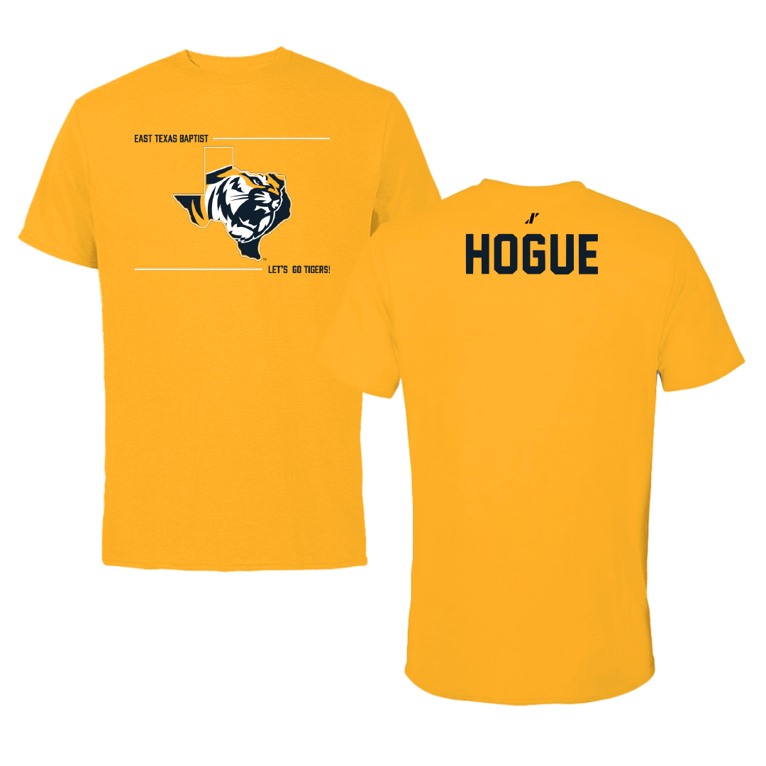 East Texas Baptist University Cheer Gold General Performance Tee - Emma Hogue