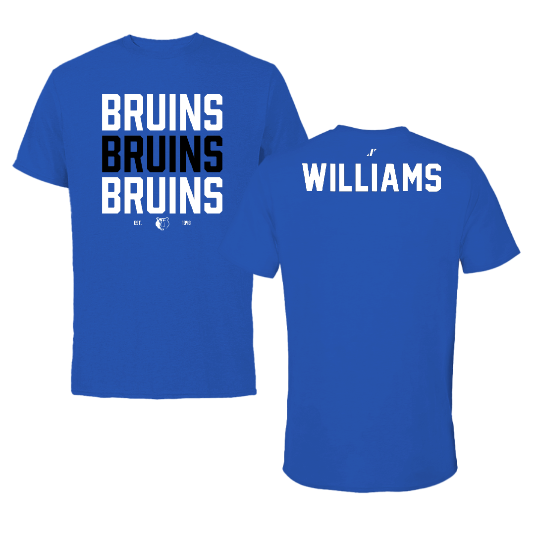 Salt Lake Community College Cheer Blue General Performance Tee - Taylor Williams