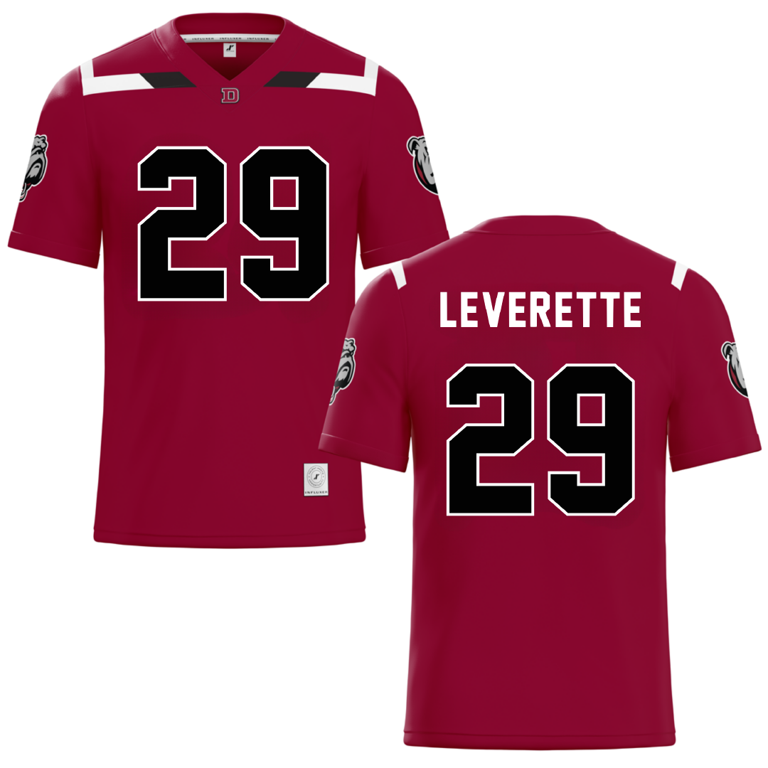 Dean College Maroon Football Jersey - #29 Corey Leverette