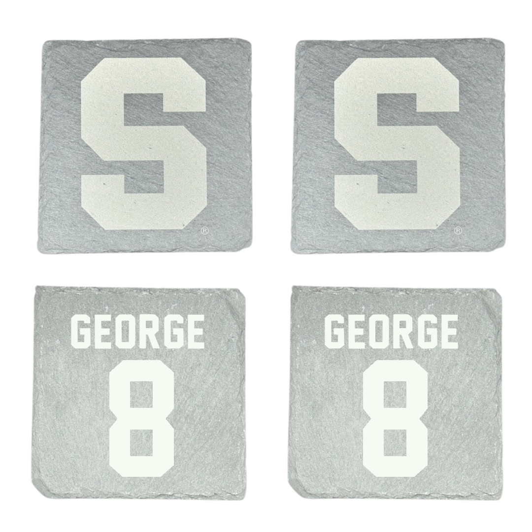 Syracuse University Volleyball Stone Coaster (4 Pack)  - #8 Skylar George