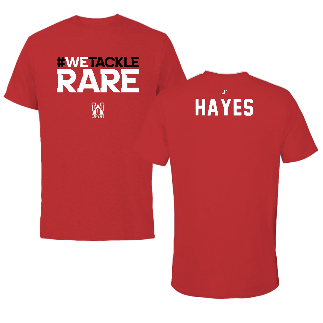 North Carolina State University Swimming & Diving Red Uplifting Athletes Performance Tee - Aiden Hayes