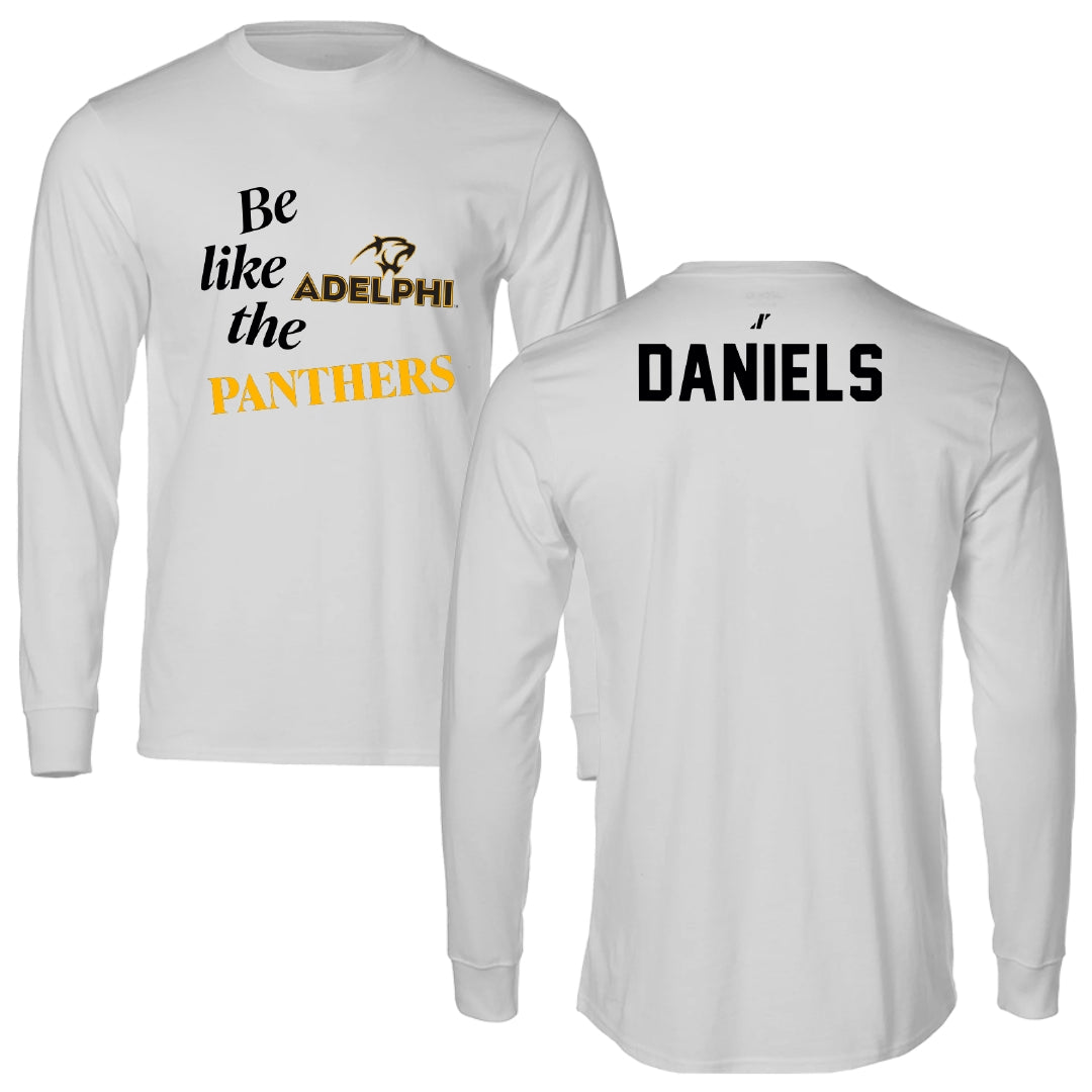 Adelphi University Dance Light Gray Be Like Us Long Sleeve - Katelyn Daniels