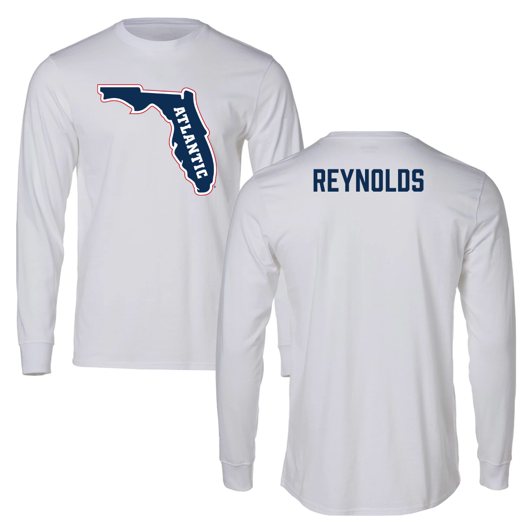 Florida Atlantic University Cheer White Long Sleeve - Natalie Reynolds