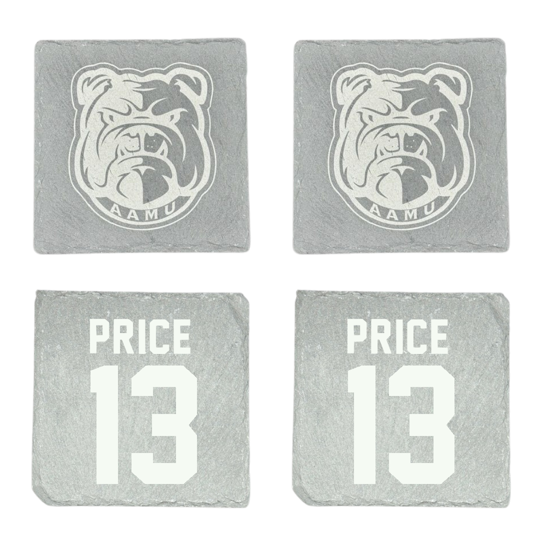 Alabama A&M University Volleyball Stone Bulldogs Coaster (4 Pack)  - #13 Laela Price