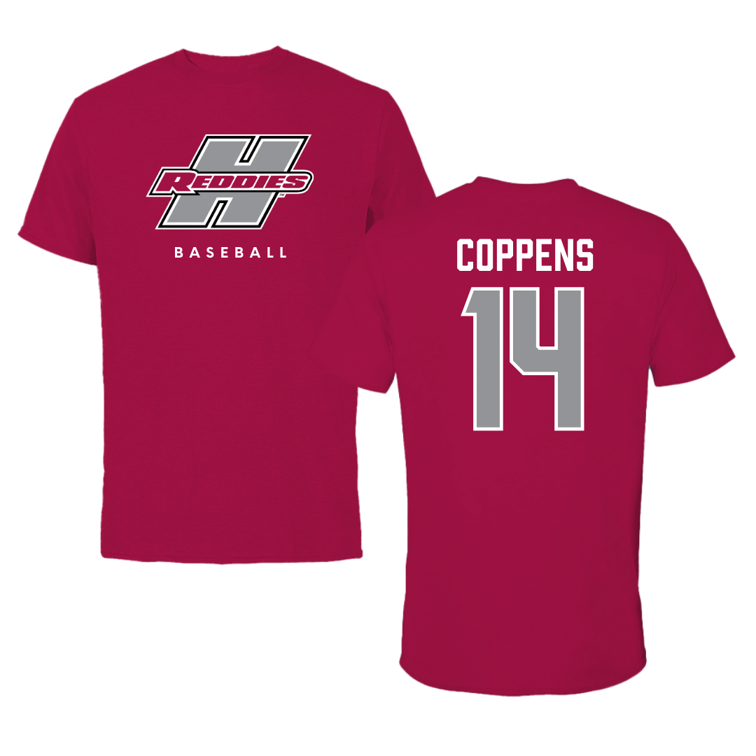 Henderson State University Baseball Cardinal Performance Tee - #14 Henry Coppens