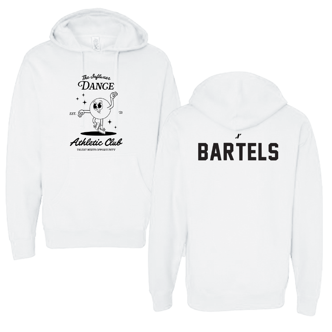 Dance White Influxer Athletic Club Hoodie - Serena Bartels