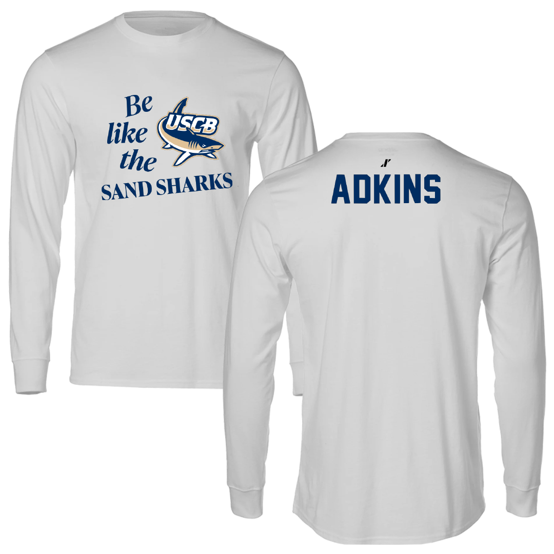 University of South Carolina Beaufort TF and XC Light Gray Be Like Us Long Sleeve - Durham Adkins
