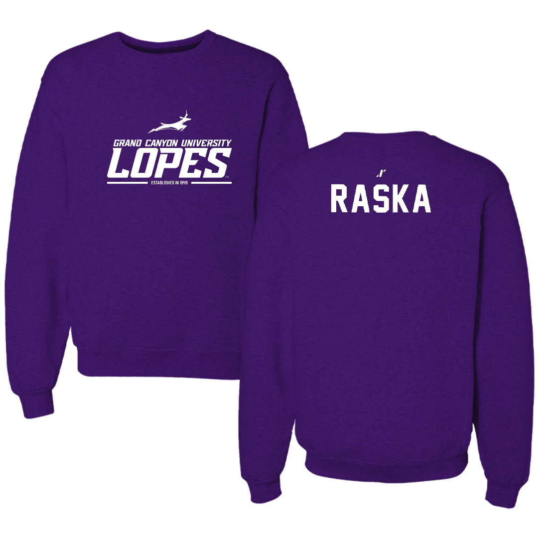 Grand Canyon University TF and XC Purple General Crewneck - Adam Raska
