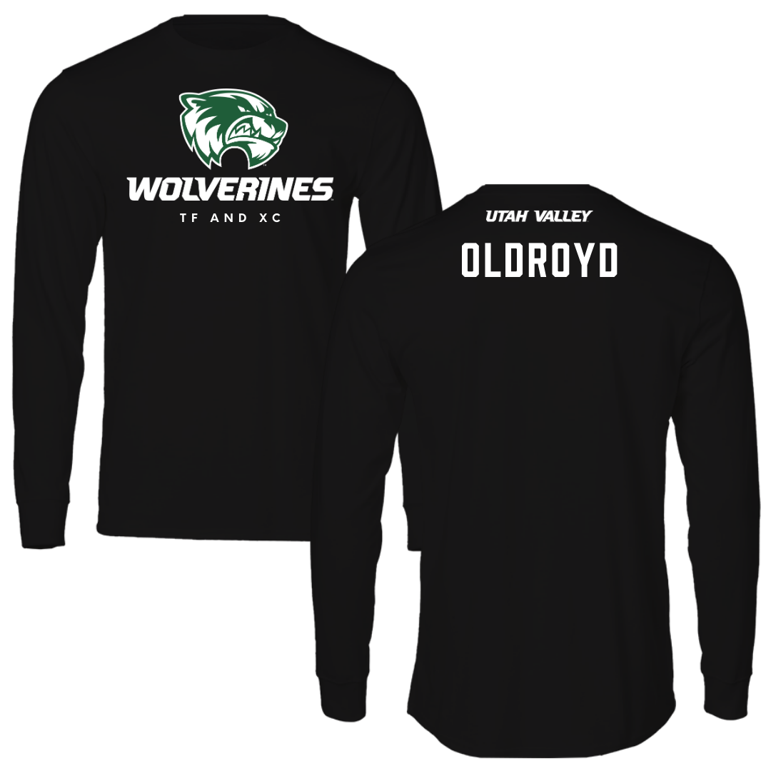 Utah Valley University TF and XC Black Long Sleeve - Kelsi Oldroyd