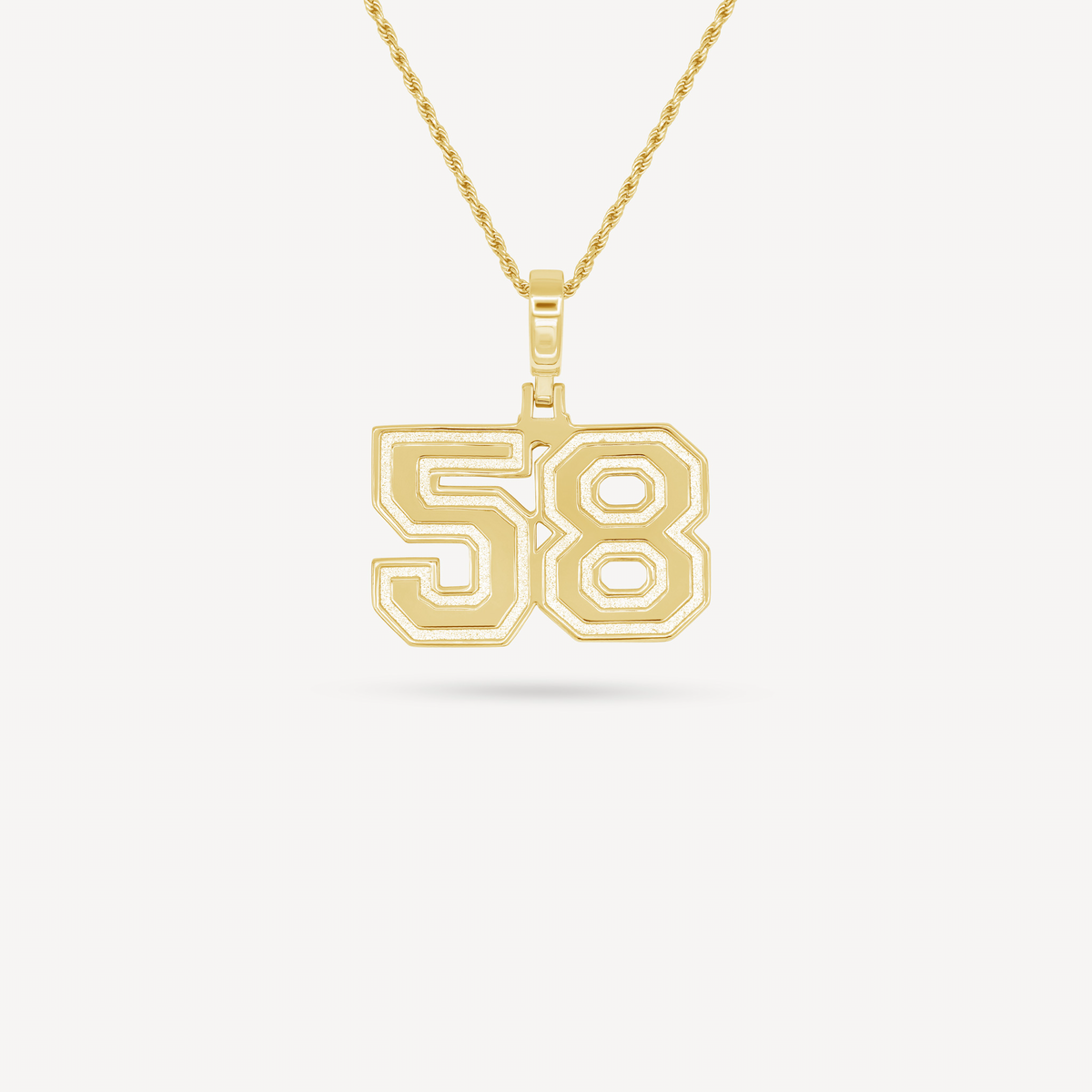Gold Presidents Pendant and Chain - #58 Nick Blasi