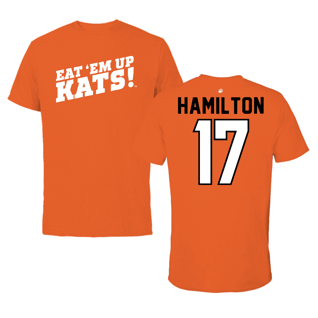 Sam Houston State University Volleyball Orange Performance Tee - #17 Lillian Hamilton