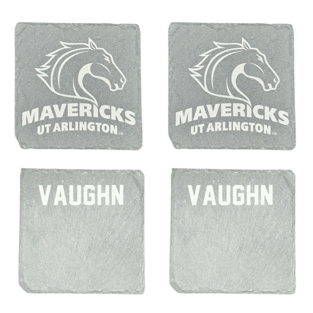 University of Texas at Arlington TF and XC Stone Coaster (4 Pack)  - Bryce Vaughn