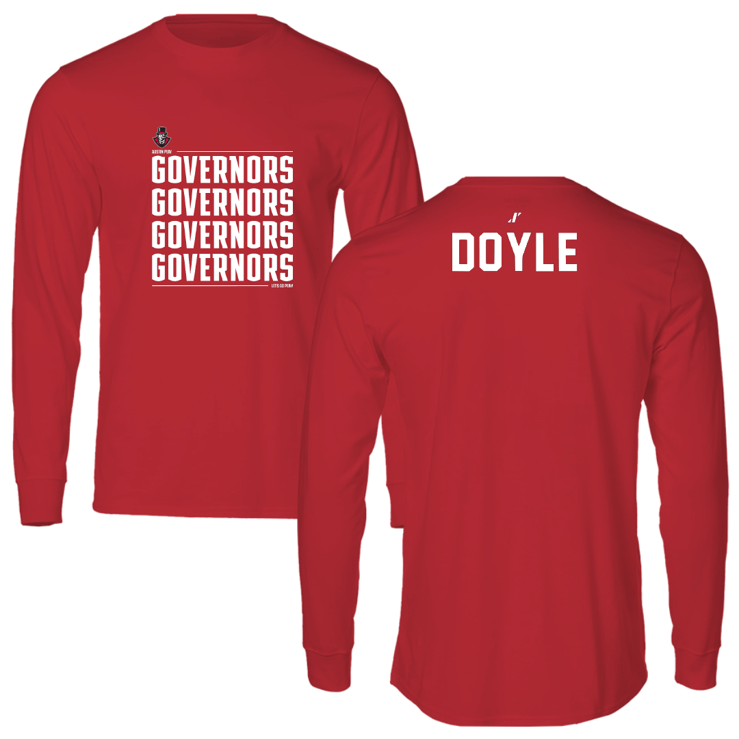 Austin Peay State University TF and XC Red General Performance Long Sleeve - Ashley Doyle