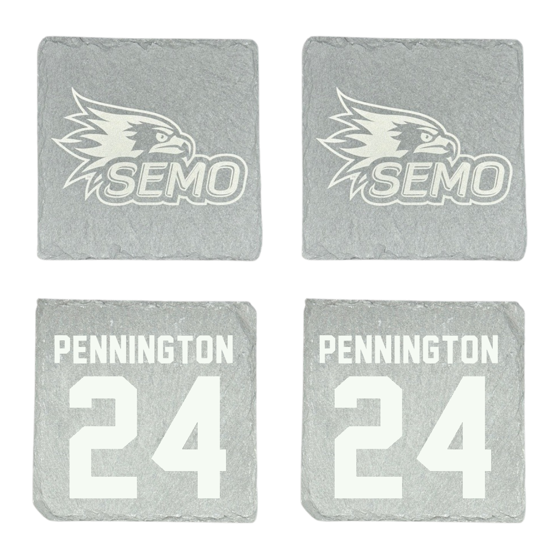 Southeast Missouri State University Baseball Stone Coaster (4 Pack)  - #24 Mason Pennington
