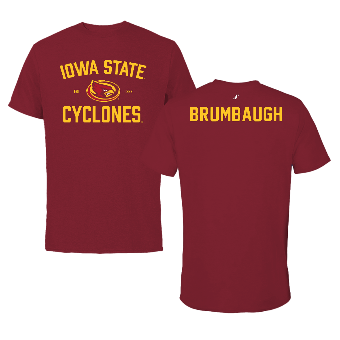 Iowa State University TF and XC Cardinal General Tee - Jadan Brumbaugh