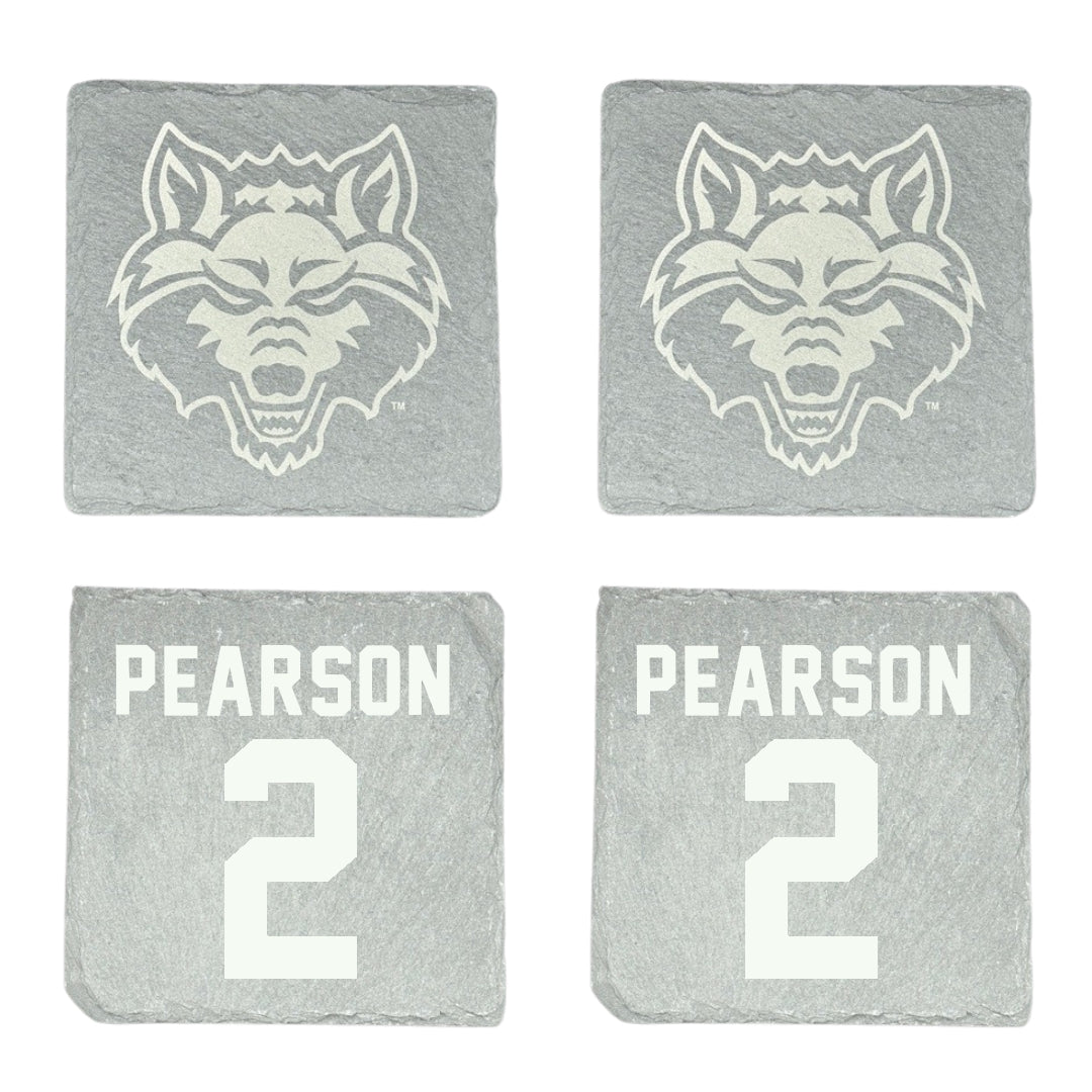 Arkansas State University Football Stone Coaster (4 Pack)  - #2 Chris Pearson