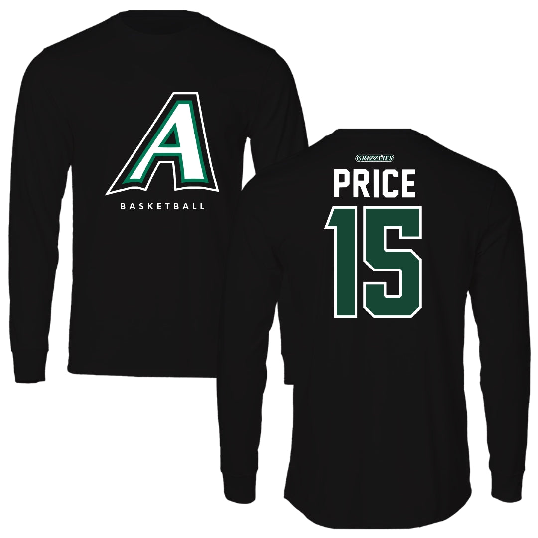 Adams State University Basketball Black Block Performance Long Sleeve - #15 Jada Price