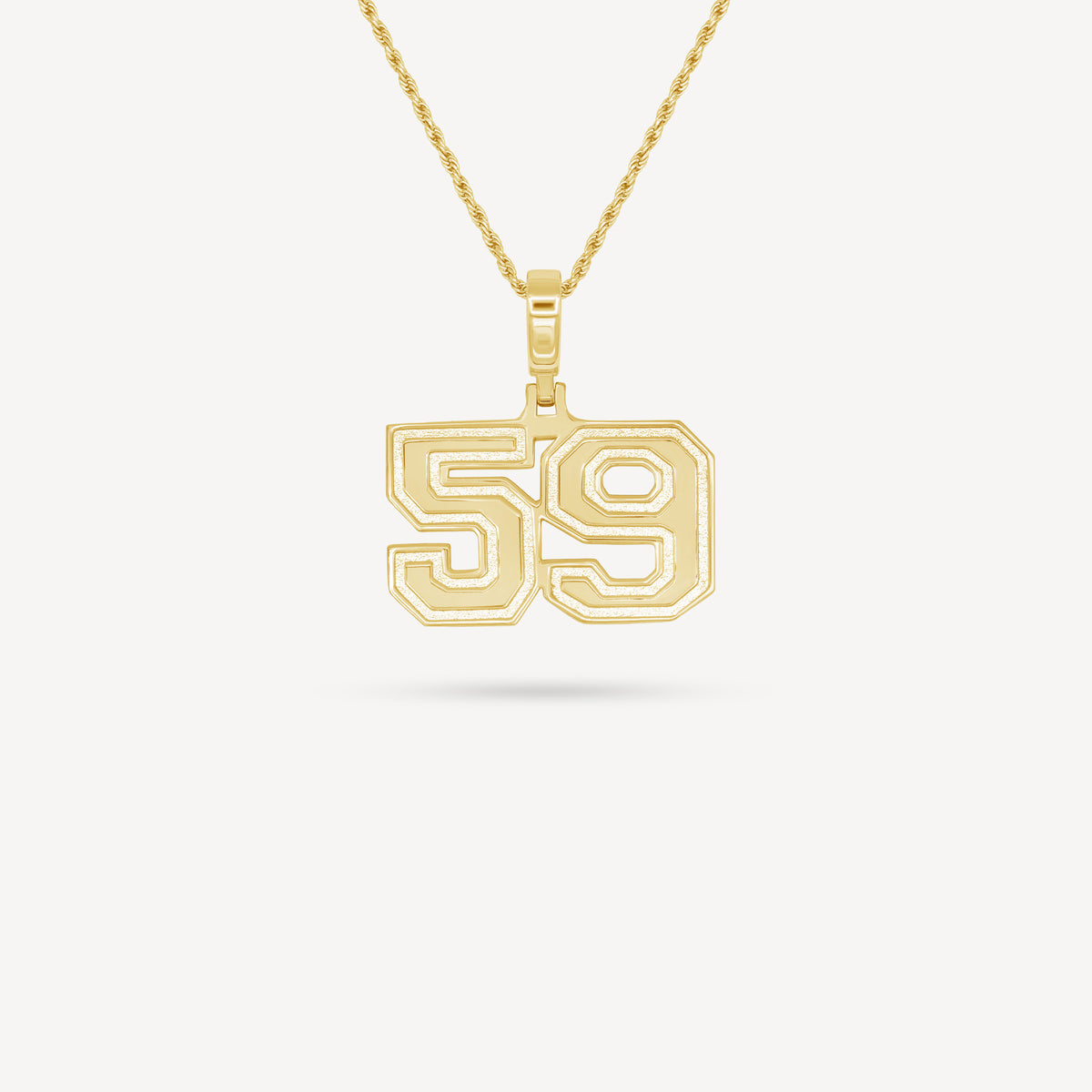 Gold Presidents Pendant and Chain - #59 Erik Macklin