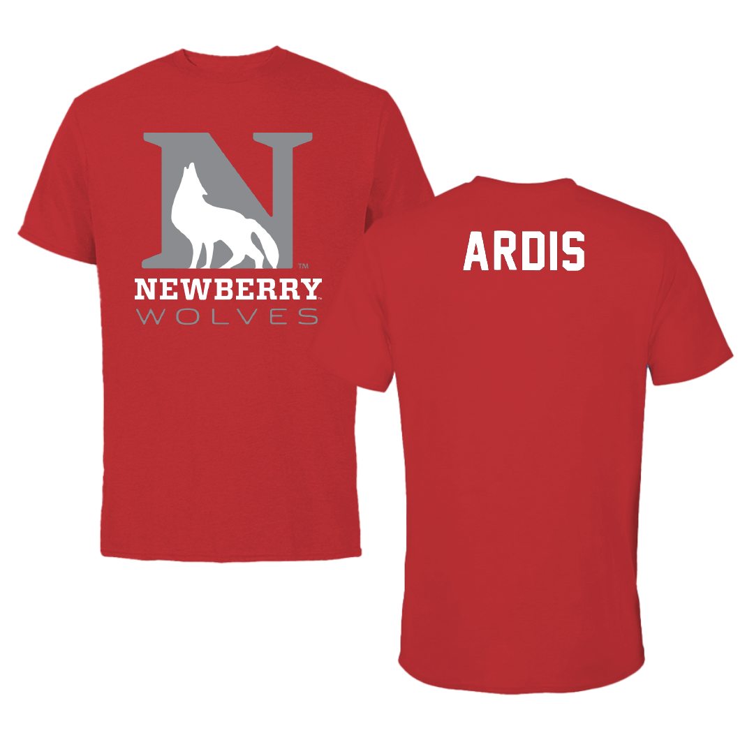 Newberry College Cheer Red Tee - Sara Ardis