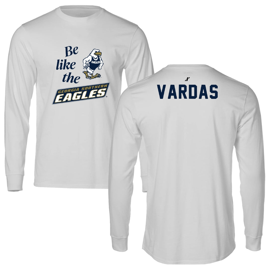 Georgia Southern University Golf Light Gray Be Like Us Long Sleeve - Karlee Vardas