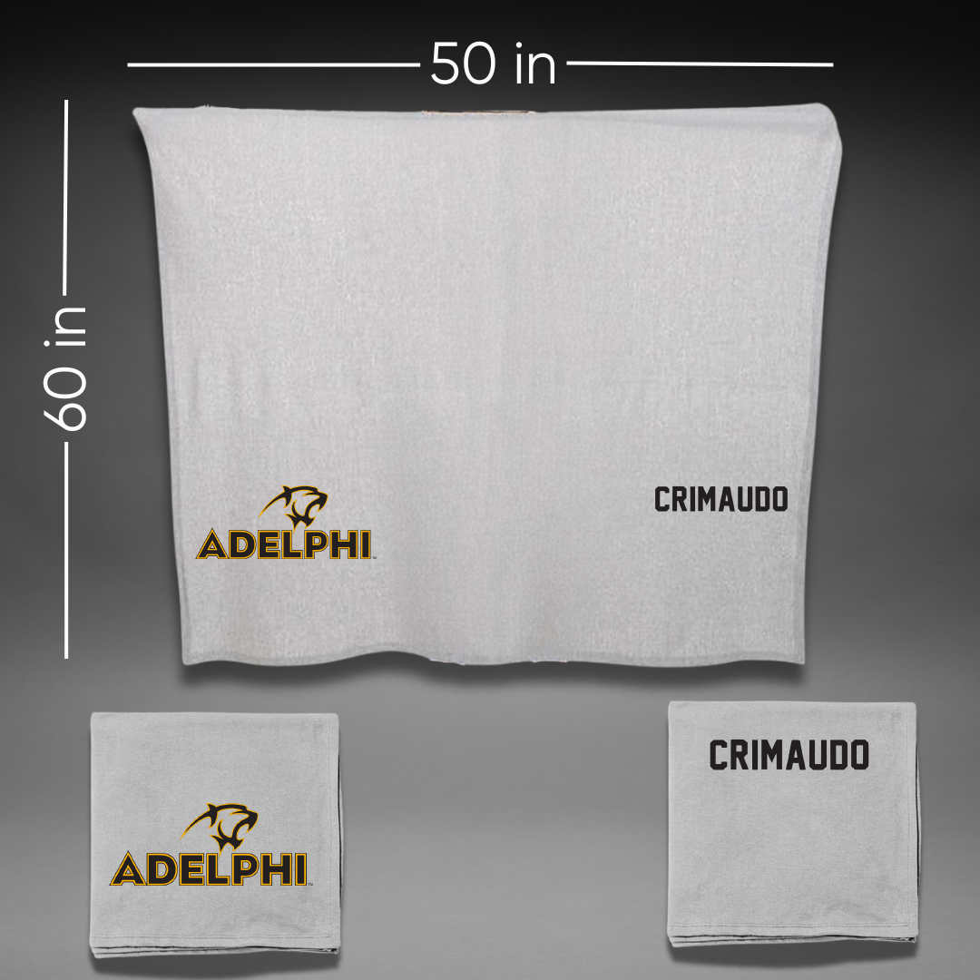 Adelphi University Dance Gray Blanket - Isabella Crimaudo