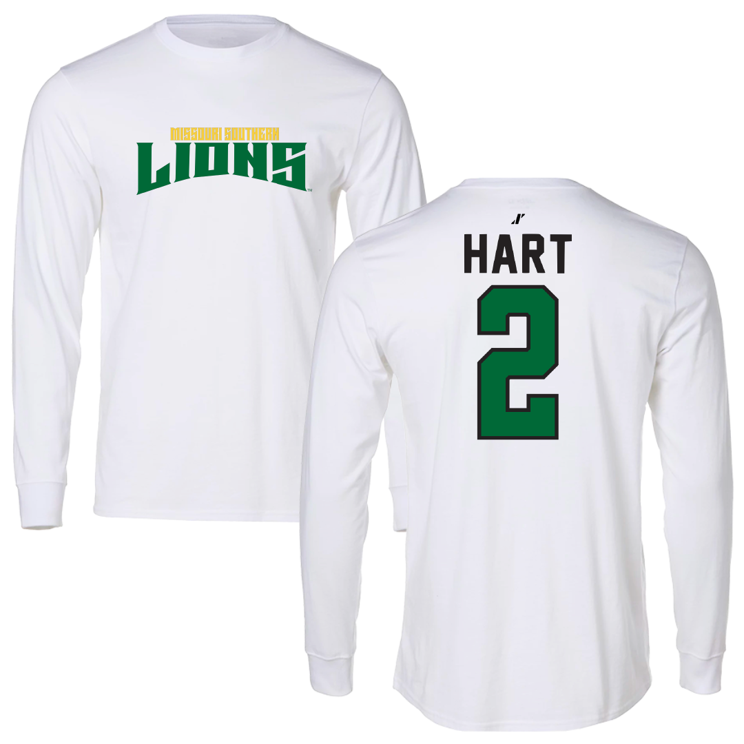 Missouri Southern State University Basketball White Classic Long Sleeve - #2 Mackenzie Hart