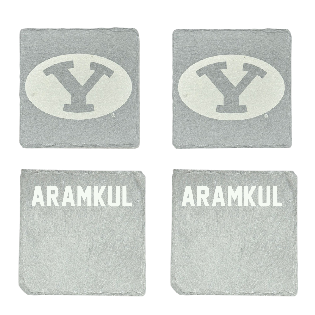 Brigham Young University Golf Stone Coaster (4 Pack)  - Kanyanol Aramkul