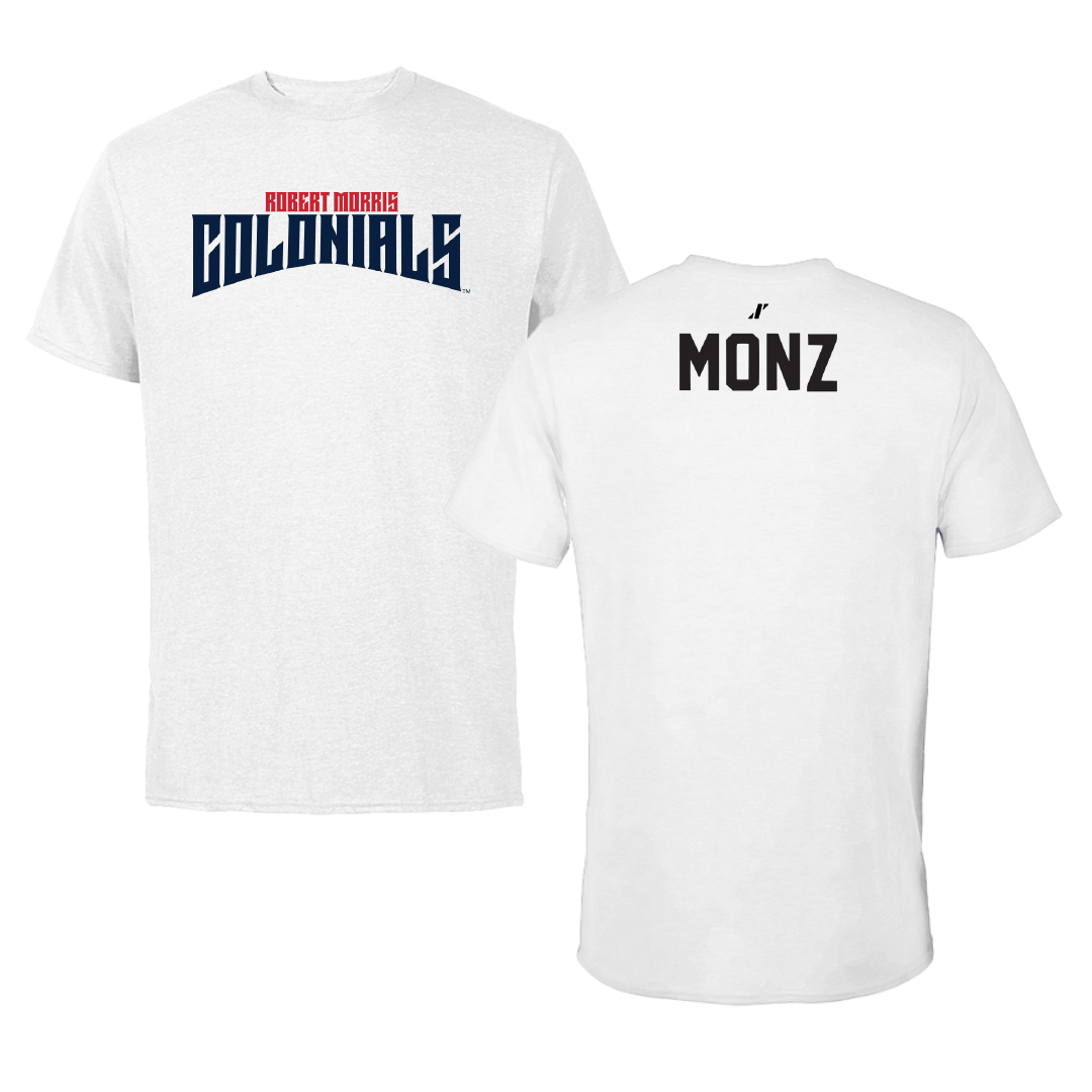 Robert Morris University TF and XC White Classic Tee - Dea Monz
