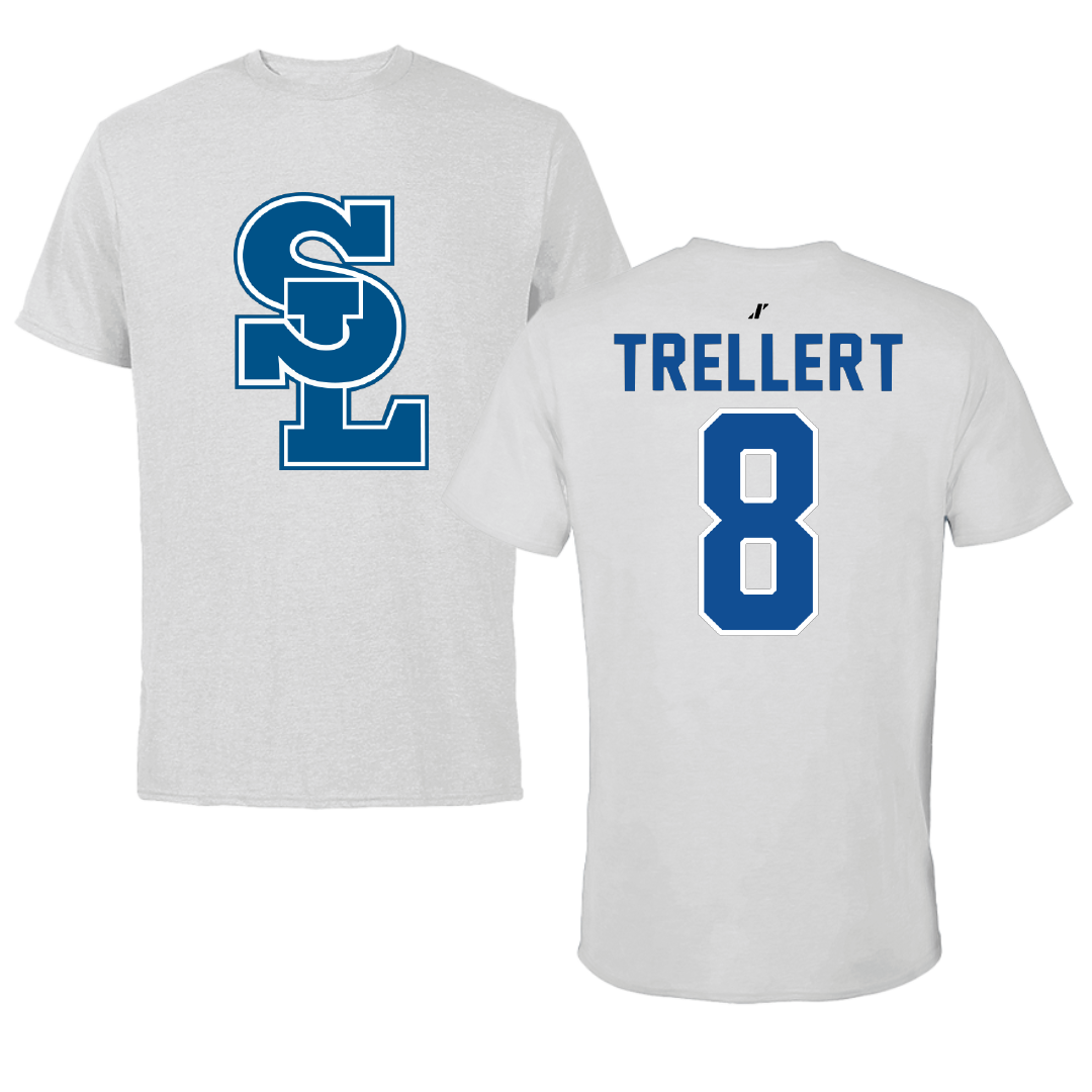 Salt Lake Community College Softball Light Gray Performance Tee - #8 Mataeya Trellert