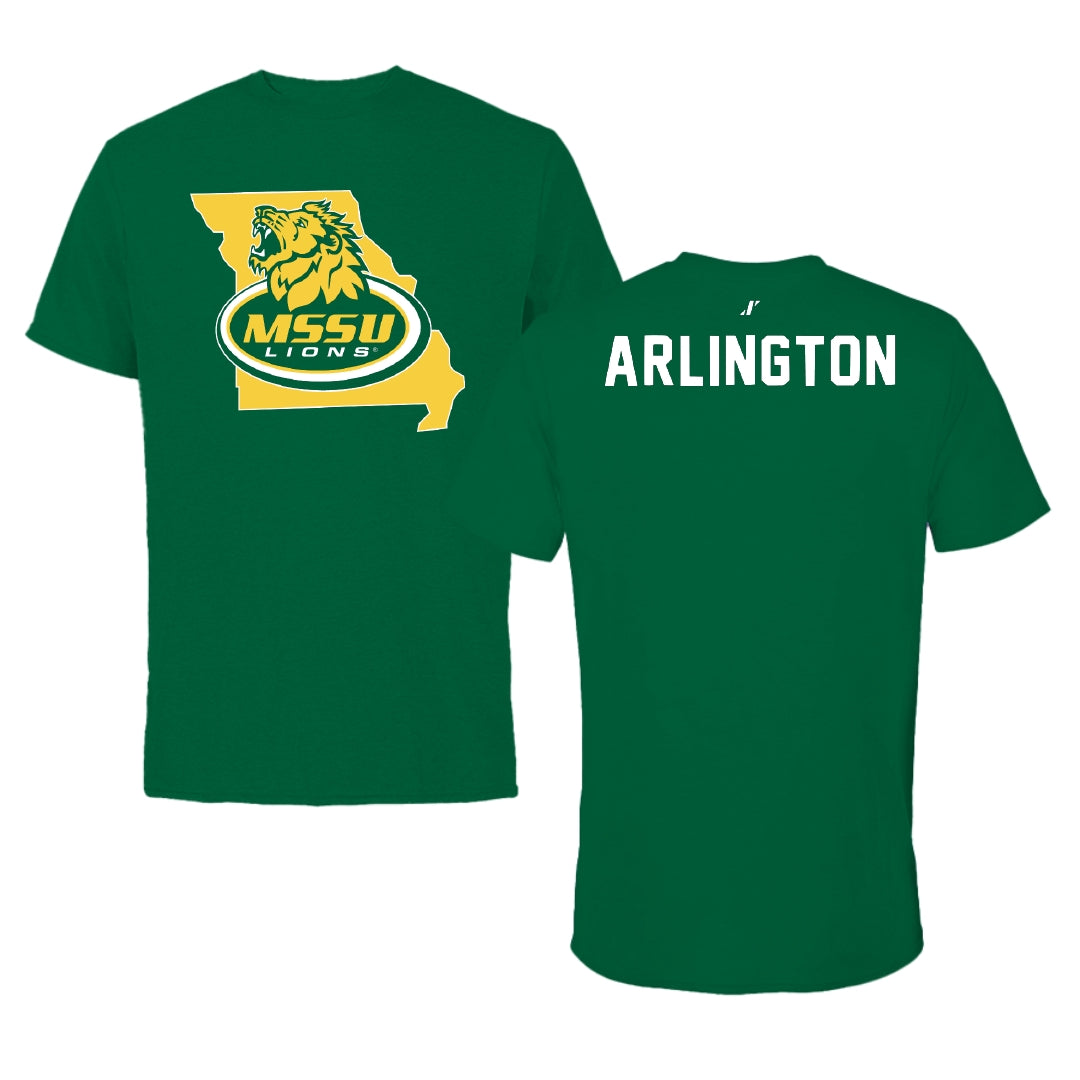 Missouri Southern State University Cheer Green State Performance Tee - Avary Arlington