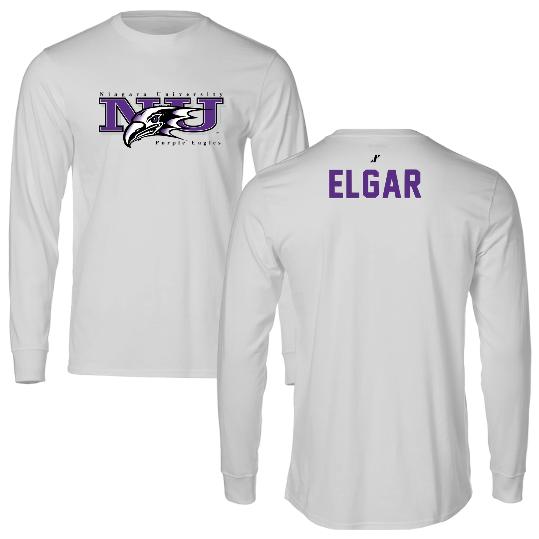 Niagara University Swimming & Diving Light Gray Long Sleeve - Keith Elgar
