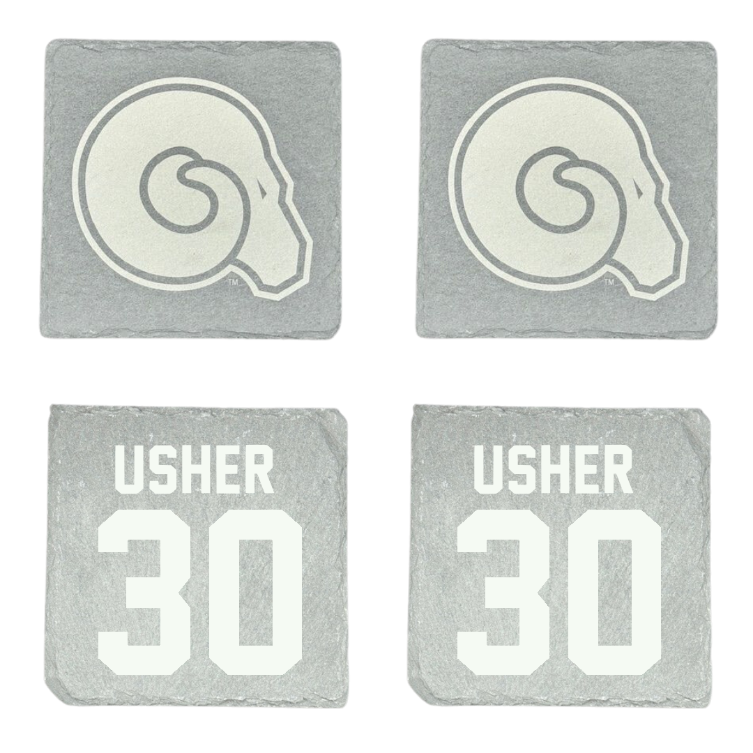 Albany State University Baseball Stone Coaster (4 Pack)  - #30 Perry Usher