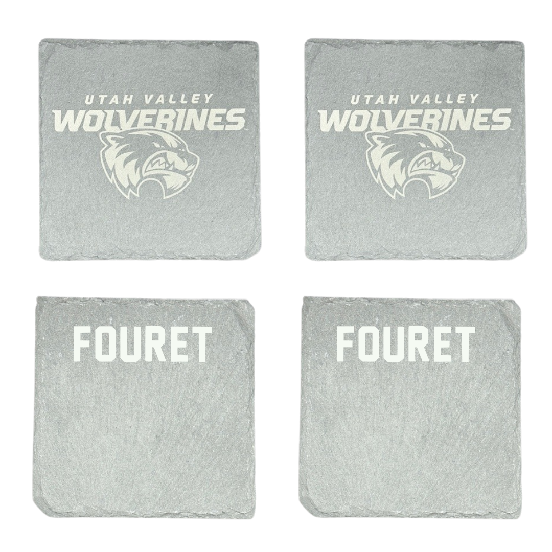 Utah Valley University Wrestling Stone Coaster (4 Pack)  - Nakoa Fouret