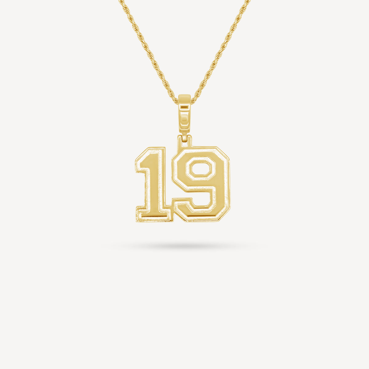 Gold Presidents Pendant and Chain - #19 Allison Palmi