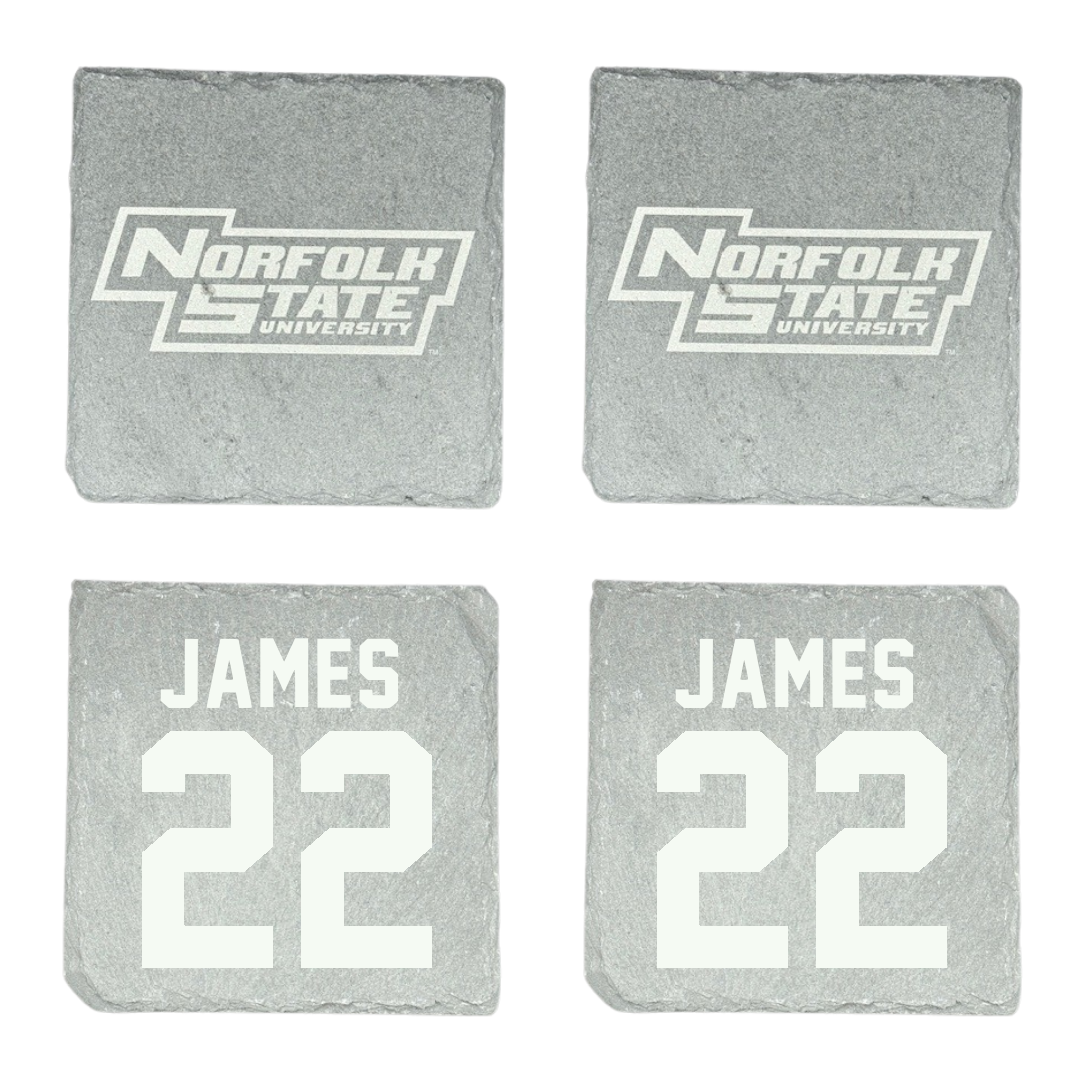 Norfolk State University Football Stone Coaster (4 Pack)  - #22 Andrew James