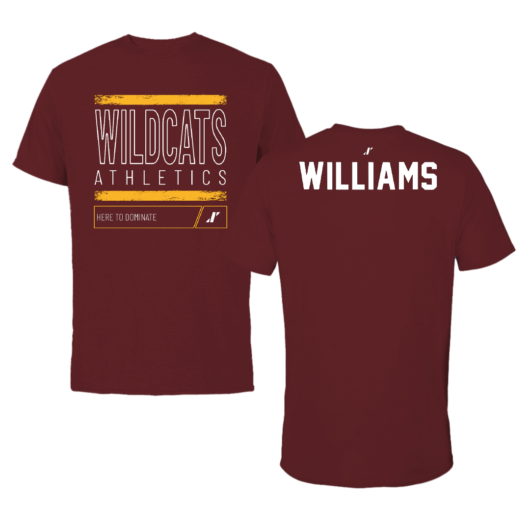 Bethune-Cookman University Cheer Maroon Dominate Tee - Keianna Williams